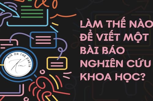 Làm thế nào để viết một bài báo nghiên cứu khoa học?